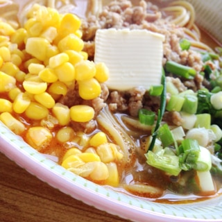 お家で簡単♪北海道風味噌ラーメン